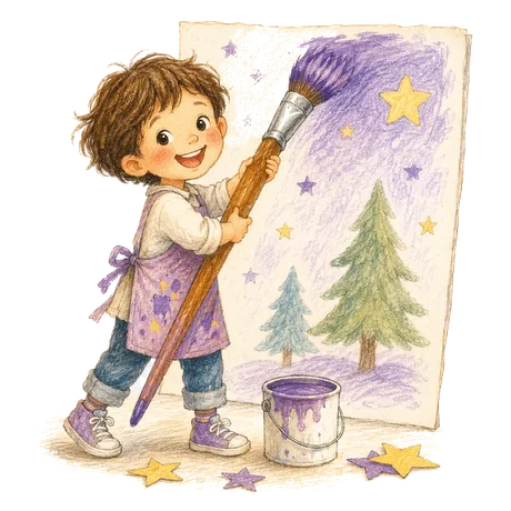 舞台美術のイラスト